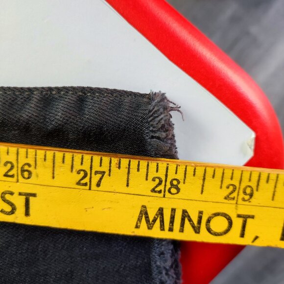 Levi's jeans button fly hard washed black  boys size 29 - Picture 11 of 11